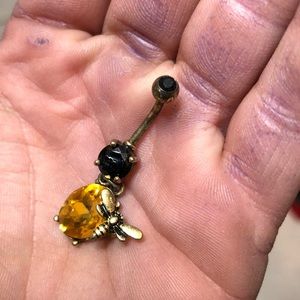 Bee Belly Button Ring 🐝